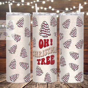 Oh Christmas Tree Metal Stainless Steel Insulated tumbler